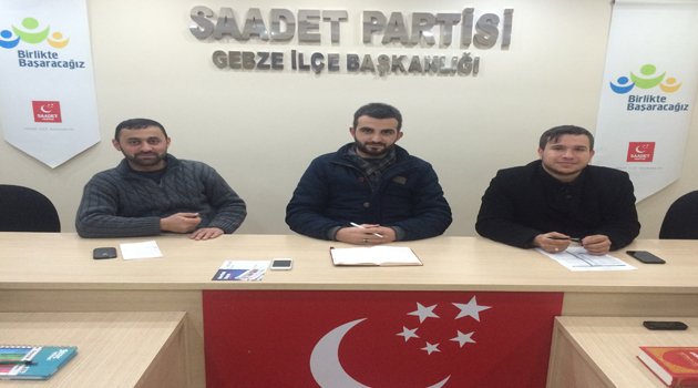 Genç Saadet’te bayrak değişimi