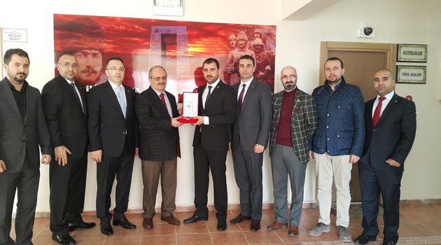 GENÇSİAD Kaymakamı ziyaret etti