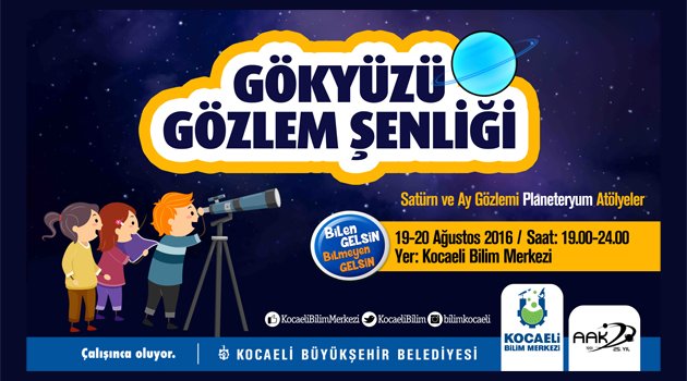 Gökyüzünde şenlik var!