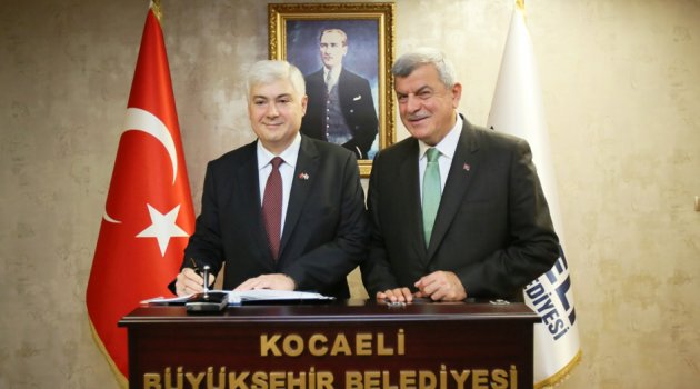 Gürcistan Büyükelçisi, Karaosmanoğlu’na konuk oldu
