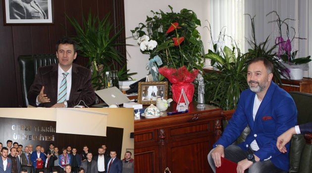 Hami Hoca'dan Rektör Görgün'e ziyaret