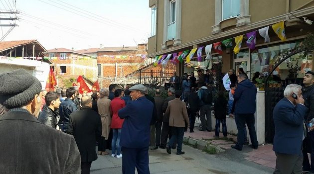 HDP seçim irtibat bürosu açıldı