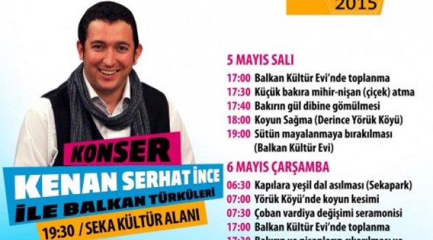 Hıdırellez Bayramı kutlanacak
