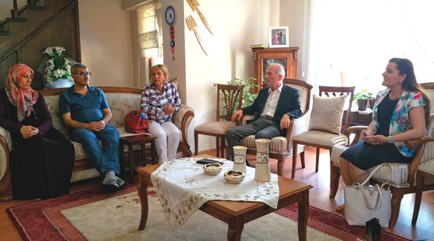 Hürriyet’ten şehit yakınına başsağlığı ziyareti