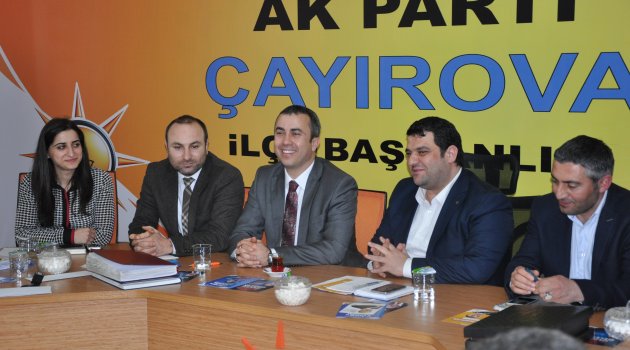 İlçe Başkanlarına ziyaret