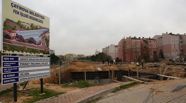 İlk kapalı semt pazarı kuruluyor