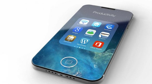 iPhone 7'nin çerçevesiz konsepti