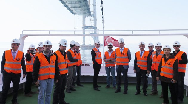 İsu Teknik Ekibi Körfez Geçiş Köprüsü'nde