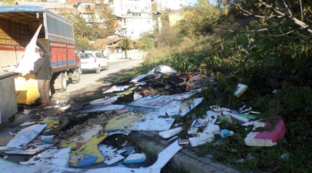Kaçak atıkla mücadele sürüyor!