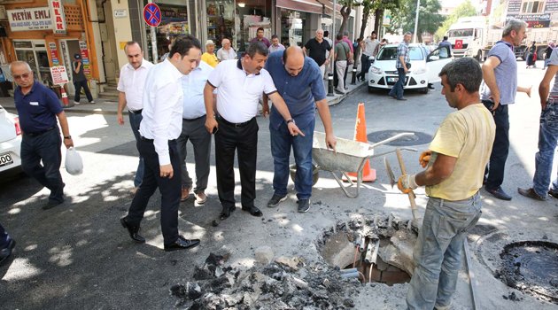 Karabacak çalışmaları inceledi