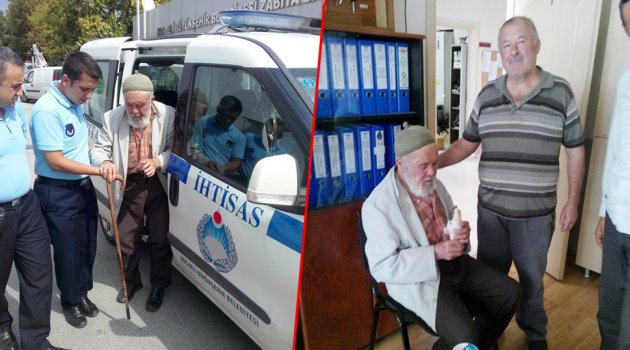 Kazım amca oğluna kavuştu