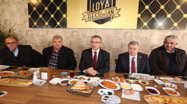 Köşker muhtarları dinledi!