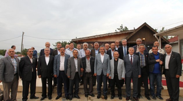 Köşker, muhtarlarla buluştu