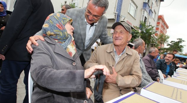 Köşklüçeşme’de Halil İbrahim sofrası