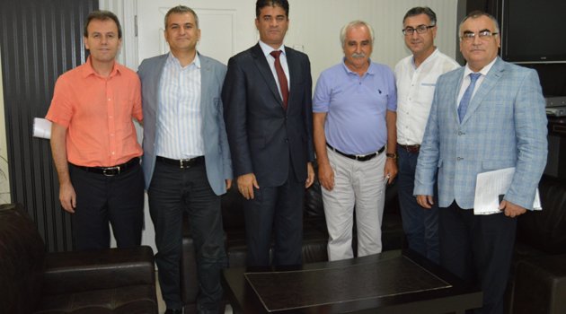 KSMMMO’dan vergi dairesi başkanına ziyaret