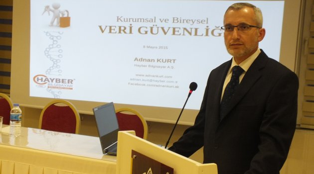 “Kurumsal ve kişisel veri güvenliği” semineri
