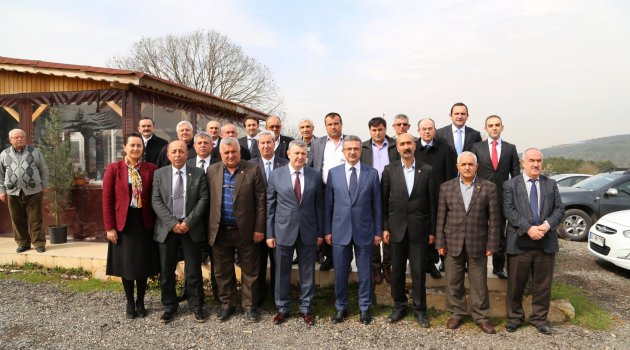 Mahalle Muhtarlarıyla Bir Araya Geldi