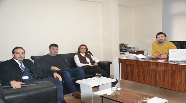 Merkez Hastanesi’nden gazetemize ziyaret