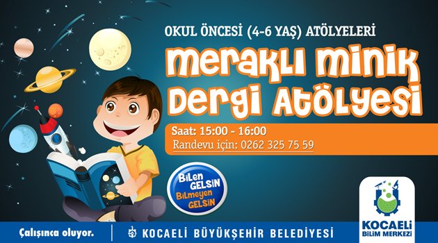 Minikler Bilim Merkezi’nde