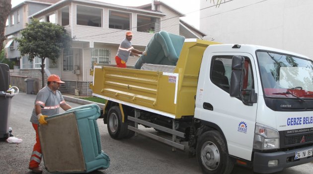 Mobilya atıkları ücretsiz toplanıyor