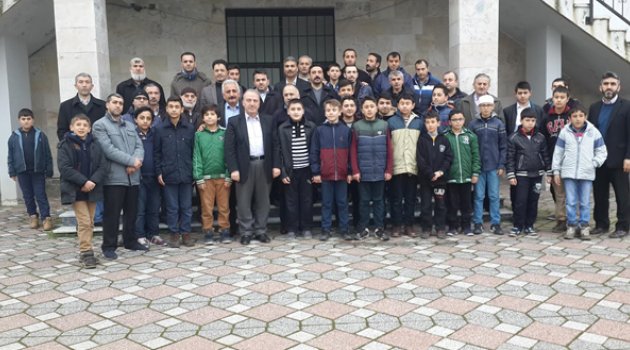 Öğrencileri sabah namazında buluştu