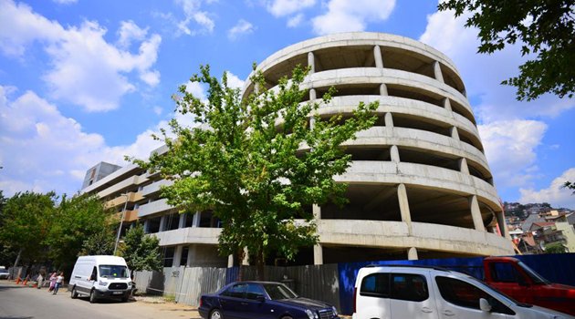 Otopark ve Pazar alanı tamamlanıyor