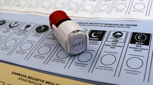 Partilerin sıralaması belli oldu
