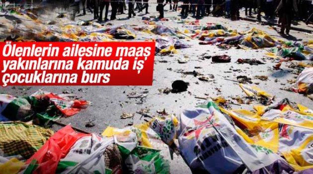 Patlamada ölenlerin ailelerine maaş bağlanacak