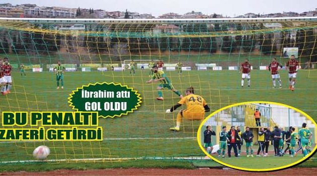 Penaltı ve sevinç: 1-0