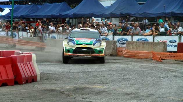 Perşembe Pazarı’nda ralli heyecanı