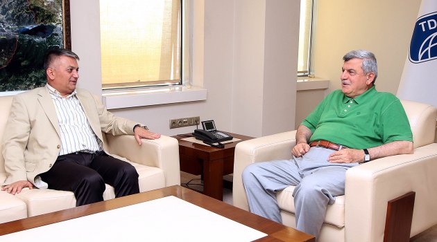 Rize Valisi Yazıcı’dan, Büyükşehir’e ziyaret