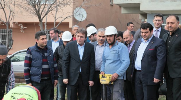 Semt Konağı İnşaatı Başladı
