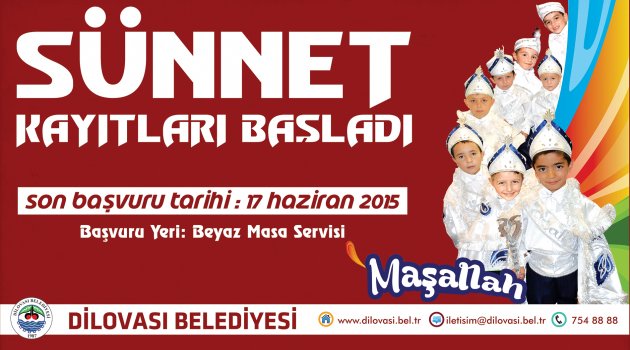 Sünnet coşkusu başladı