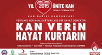 “1 Ayda 2015 Ünite Kan Kampanyası”