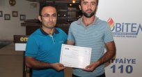 20 itfaiyeci daha sertifikalarını aldı