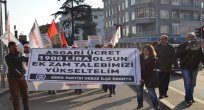 Asgari ücret ve ekmek zammı protesto edildi!
