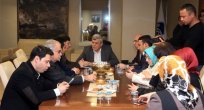 Karaosmanoğlu, Diyarbakır heyetini ağırladı