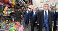 Bakan Işık, Eski Çarşı esnafını ziyaret etti