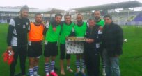 Gebze'de 'tatlı' idman