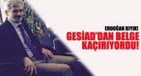 GESİAD’dan belge kaçırırken yakalandı