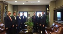 Korkmaz ve ekibinden Rektör Hülagü’ye ziyaret