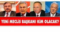 Yeni Meclis Başkanı bugün belli olacak