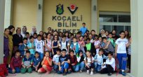 Bilim Merkezine İl dışından ziyaretçiler