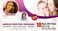 Anneler gününde Hülya Polat konseri