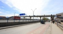 Valilik yaya köprüsü çalışmaları yeniden başlıyor