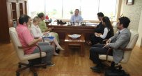 AB üyelerinden Büyükakın’a ziyaret