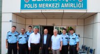 Bakan ve Başkan’dan karakol ziyareti