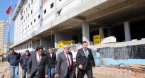 Başkan, Devlet Hastanesi çalışmalarını inceledi