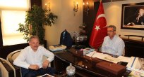Başkan Köşker’e Hanak’tan konuk