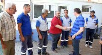Bayram, Şantiyelerle Bayramlaştı
